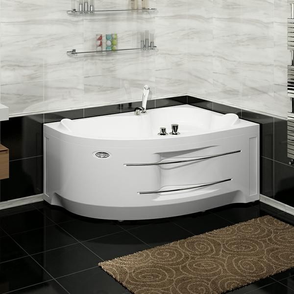 Акриловая ванна Radomir Wachter Ирма 1 169x110 форсунки Белые L с гидромассажем