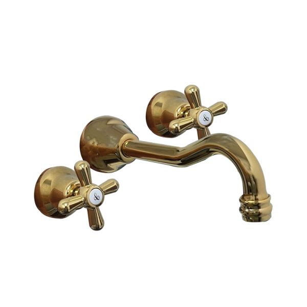 Смеситель для раковины Webert Armony AM750404010, золото