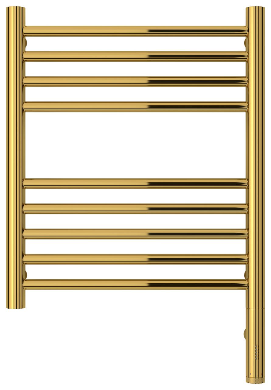 Полотенцесушитель электрический "БОГЕМА 3.0" прямая 500х400 / МЭМ правый (Золото)