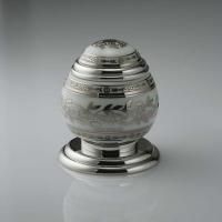 THG MARQUISE BLANC DECOR PLATINE Вентиль смесителя для раковины, ручка белая, декор платина, цвет хром THG MARQUISE BLANC DECOR PLATINE Вентиль смесителя для раковины, ручка белая, декор платина, цвет хром