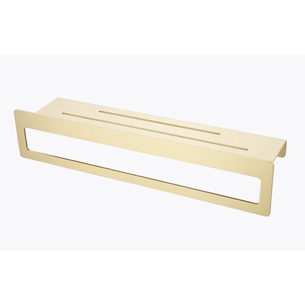 Полка с держателем полотенец Raglo R340.04.03, золотой сатин