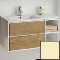 Тумба с раковиной SanVit Мэри-4 90 L kmery904 в цвете Ral подвесная Желтый глянец Тумба с раковиной SanVit Мэри-4 90 L kmery904 в цвете Ral подвесная Желтый глянец