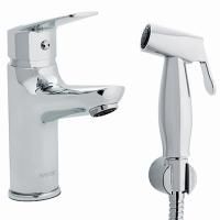 Смеситель для раковины Swedbe Ares 1960 с гигиеническим душем Хром Смеситель для раковины Swedbe Ares 1960 с гигиеническим душем Хром