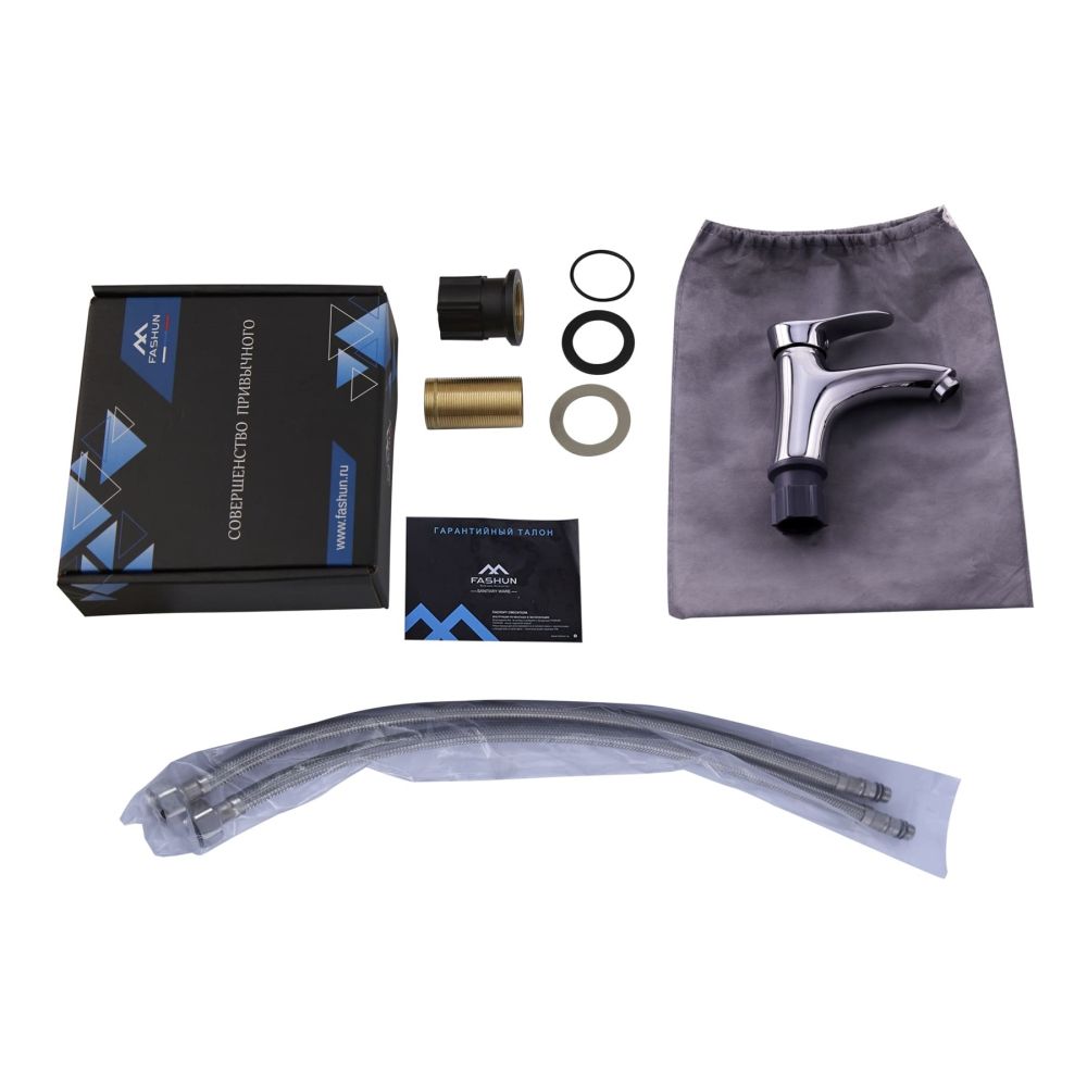 Смеситель для раковины FASHUN A1028, хром, артикул A1028