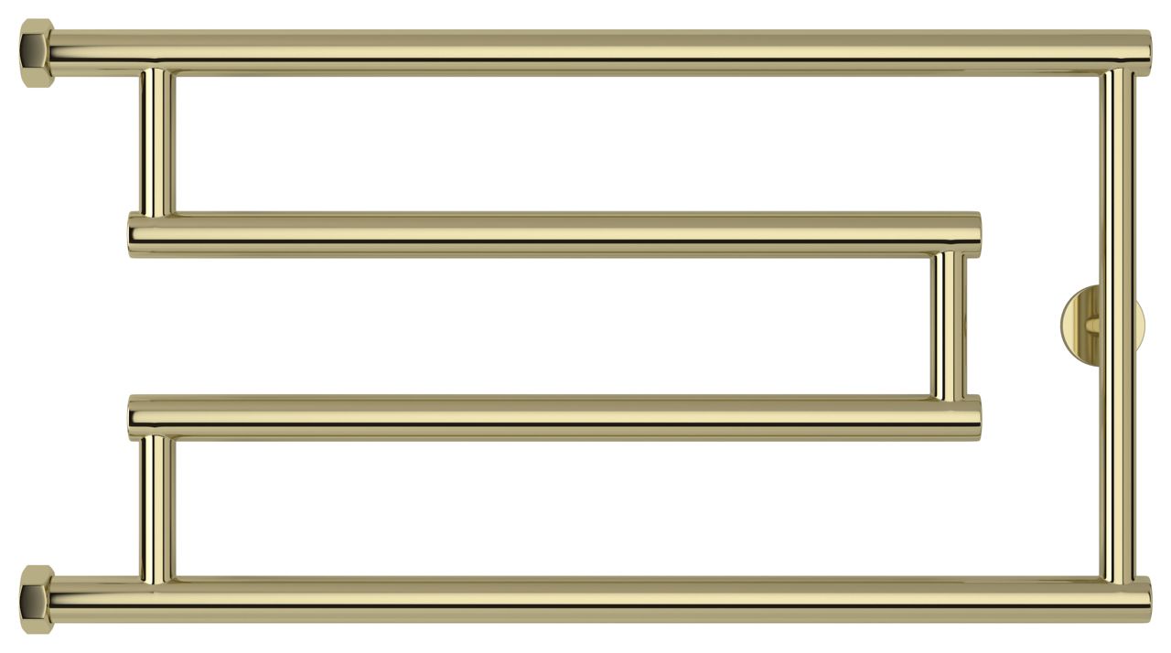 Полотенцесушитель водяной High-Tech model "G+" 320х650 (Шампань)