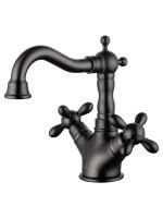 Смеситель для раковины WONZON & WOGHAND RETRO, Темный графит (WW-88139020-BGM)