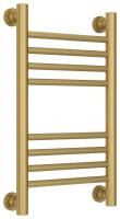 Полотенцесушитель водяной "Богема+" прямая 500х300 (Матовое ЗОЛОТО)