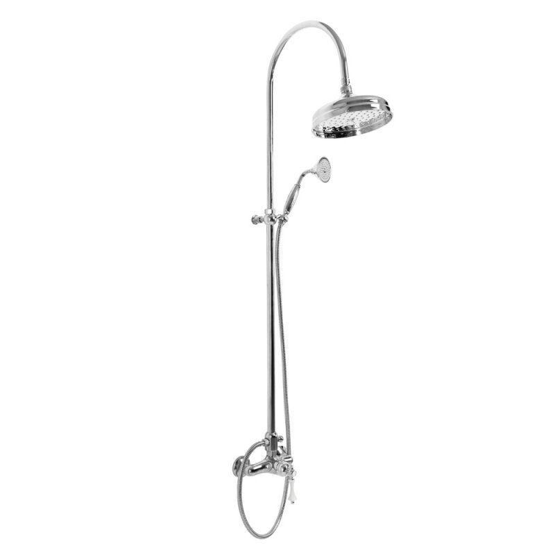 Душевая стойка со смесителем, верхним и ручным душем CEZARES MARGOT-CD