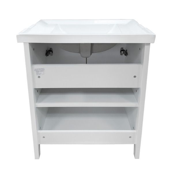 Тумба с раковиной Comforty Тбилиси 70 3132629 Белая Тумба с раковиной Comforty Тбилиси 70 3132629 Белая