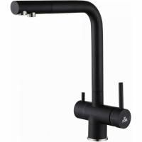 Смеситель для кухни Paulmark Skalen Sk213020-418 Черный металлик