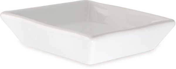 Stil Haus Prisma, настольная керамическая мыльница, цвет белая керамика