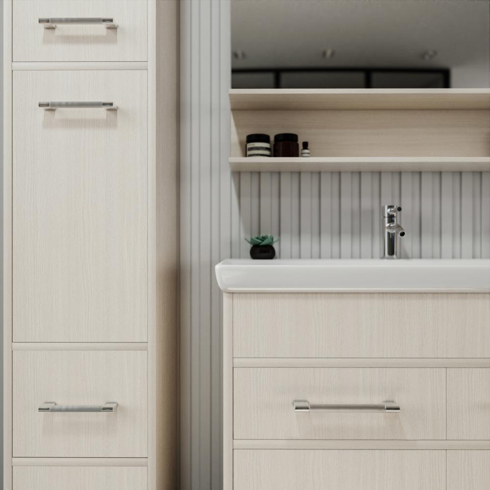 Зеркало Бриклаер ЧИЛИ 90 см, светлая лиственница, артикул 4627125414961