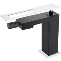 Смеситель Q для биде BLACK  CHROME_Комплект