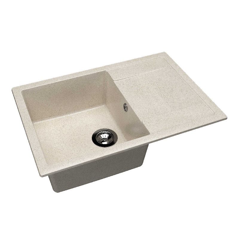 Кухонная мойка Dr. Gans ТЕХНО 25.030.D0760.403, латте, артикул 25.030.D0760.403
