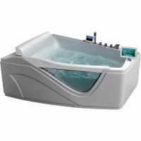 Акриловая ванна Gemy G9056 O L 170х130 L с гидромассажем Акриловая ванна Gemy G9056 O L 170х130 L с гидромассажем