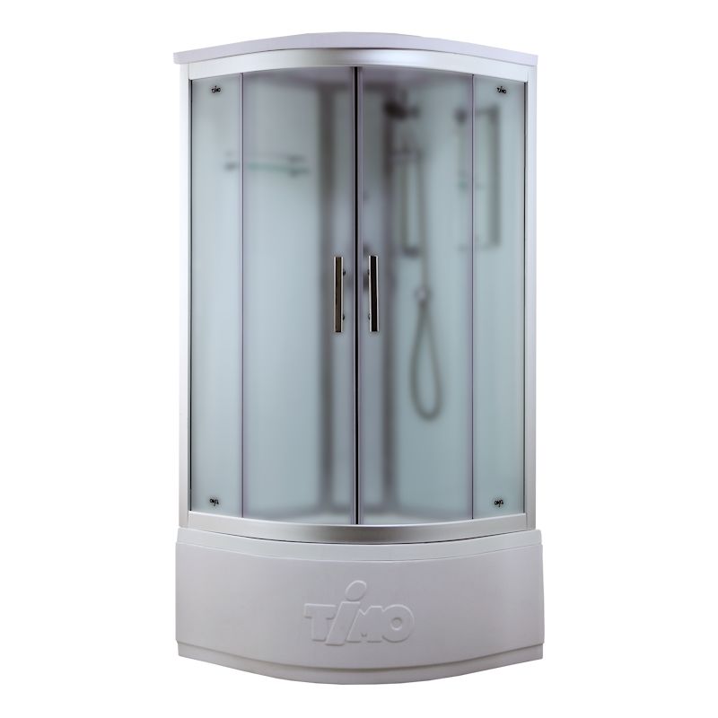 Душевая кабина Timo Standart Silver Fabric T-6690SF, 90x90x220