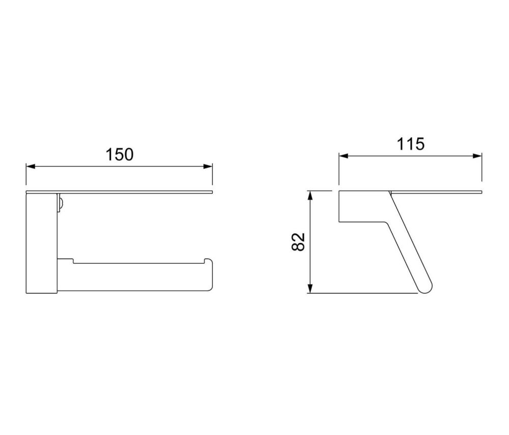 Держатель туалетной бумаги Timo Selene 10043/00 Хром, артикул 10043/00