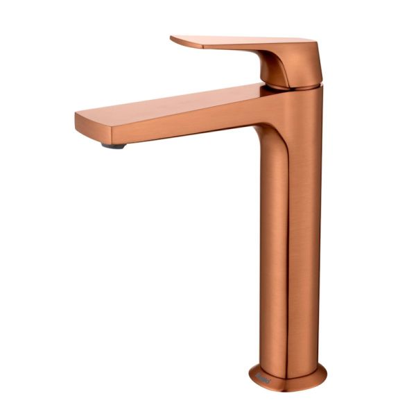 Смеситель для раковины высокий Raglo R07.15.33, медь