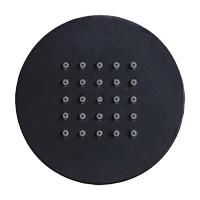 ФорФорсунка, Bossini, Tondo Flat , боковая, форма-круглая, диаметр,мм-100, дождевой спрей, самоочищающийся, материал-латунь,  цвет-чёрный матовый ФорФорсунка, Bossini, Tondo Flat , боковая, форма-круглая, диаметр,мм-100, дождевой спрей, самоочищающийся, материал-латунь,  цвет-чёрный матовый