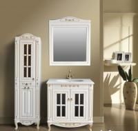 Тумба с раковиной Атолл Верона 85К витрина dorato (золото)