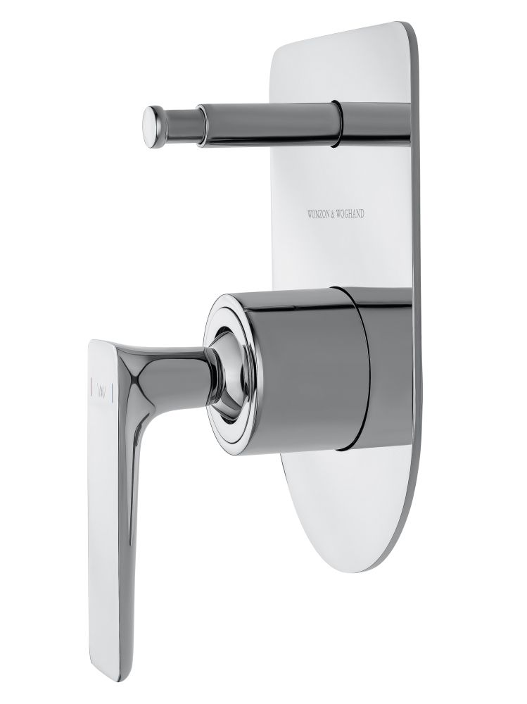 Смеситель для ванны встраиваемый WONZON & WOGHAND SHARK, Хром (WW-483700-CR)