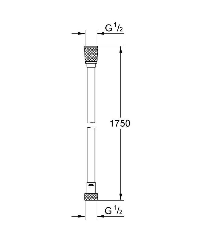 Душевой шланг GROHE Silverflex 1750 мм, холодный рассвет (28388GL0) Душевой шланг GROHE Silverflex 1750 мм, холодный рассвет (28388GL0)