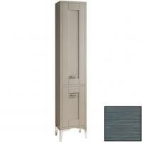 Шкаф пенал SanVit Прованс 34 pprov Шелк Сталь