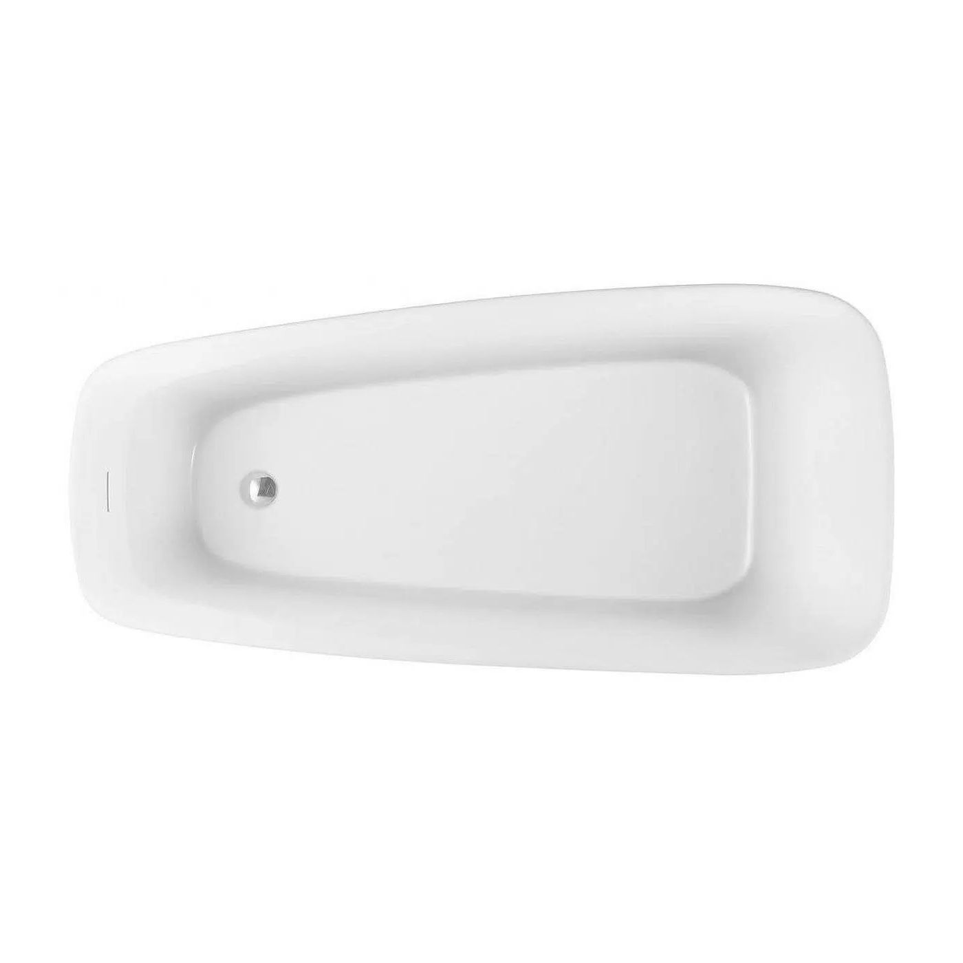 Ванна акриловая,отдельностоящая, AQUATEK AQ-190778 ПАОЛА 1700 * 780 * 600. В Комплекте со сливом и ножками.Цвет: белый глянцевый.