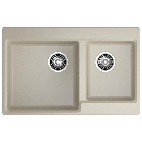 Кухонная мойка GranFest LEVEL 780K, топаз