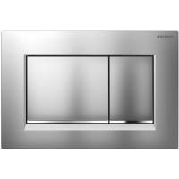 GEBERIT (*Sigma30) Клавиша двойного смыва, хром матовый/хром глянцевый GEBERIT (*Sigma30) Клавиша двойного смыва, хром матовый/хром глянцевый