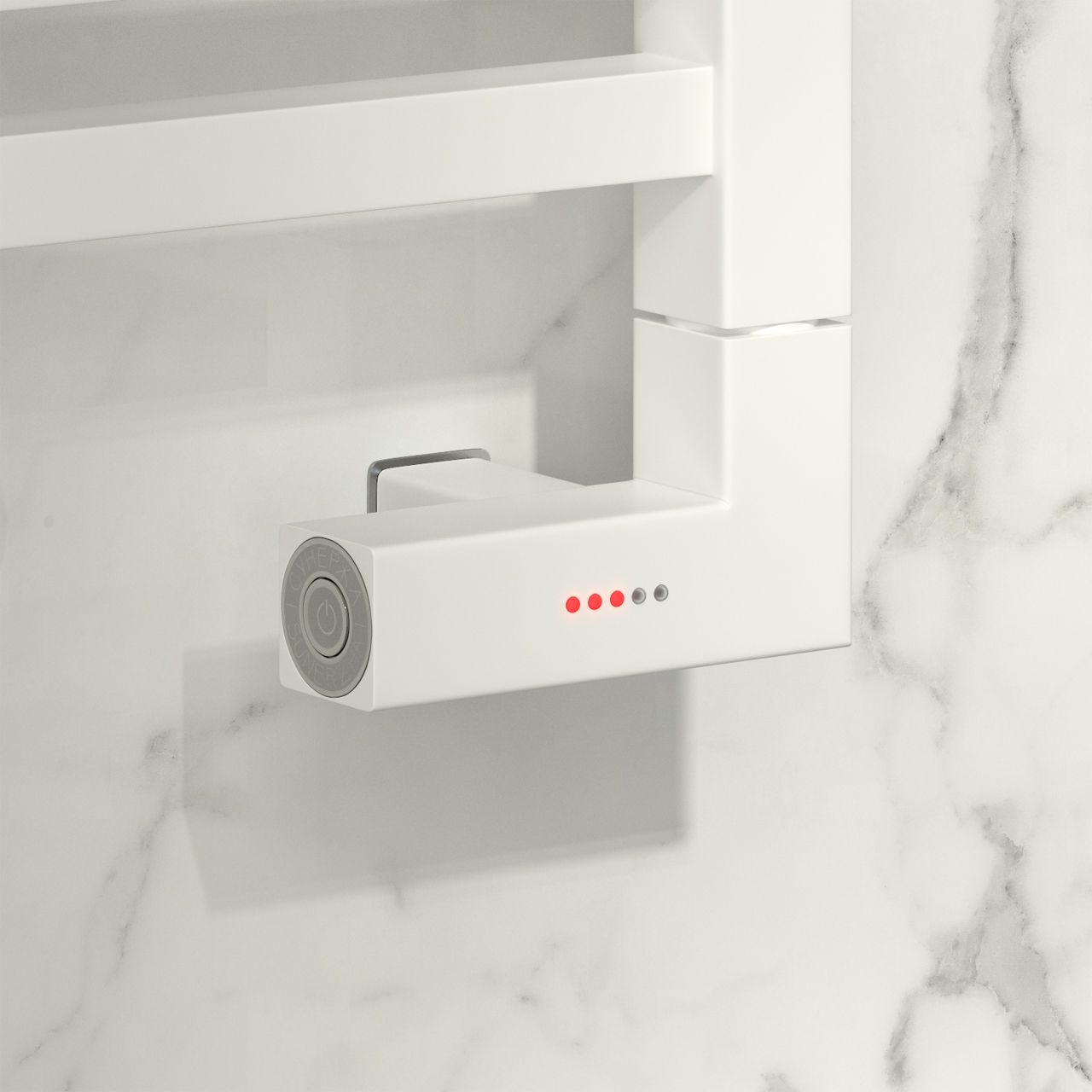 МОДУЛЬ скрытого подключения для "МЭМ CUBE" (Матовый БЕЛЫЙ)