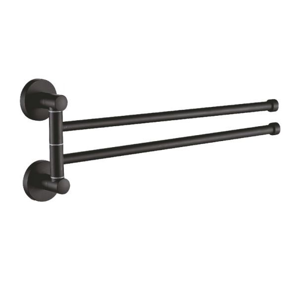 Полотенцедержатель Haiba HB8712, черный