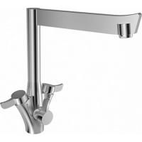 Смеситель для кухни ZorG Inox SZR-1219-7В Хром