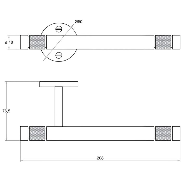 Bertocci Officina 01 Бумагодержатель, правый, цвет золото матовое Bertocci Officina 01 Бумагодержатель, правый, цвет золото матовое