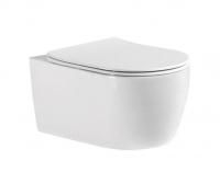 Унитаз подвесной AQ1106T-00 ЕВРОПА TORNADO 490*360*250мм, тонкое сиденье с механизмом плавного закрывания, крепеж Унитаз подвесной AQ1106T-00 ЕВРОПА TORNADO 490*360*250мм, тонкое сиденье с механизмом плавного закрывания, крепеж