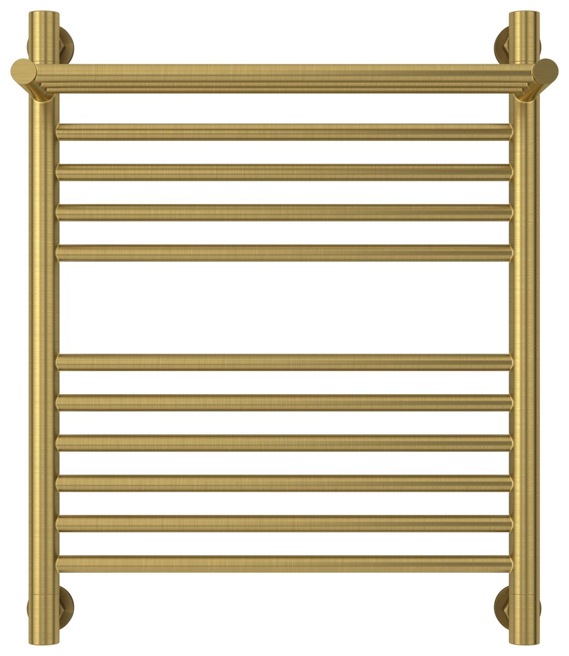 Полотенцесушитель водяной "БОГЕМА 1П +" 600х500 (Состаренная ЛАТУНЬ)