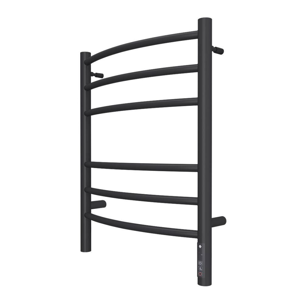 Полотенцесушитель электрический Terminus Классик П6 450х60 КС 905, черный, артикул 4670078527578