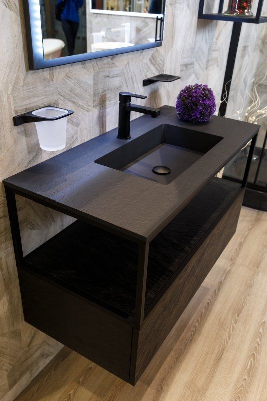 Раковина Acquabella Integra 120 ENCIM.INTEGRA_120_S/F_SLATE Белая