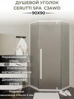 Ограждение C3AWD душевое Cerutti SPA без поддона (90x90x195) Ограждение C3AWD душевое Cerutti SPA без поддона (90x90x195)