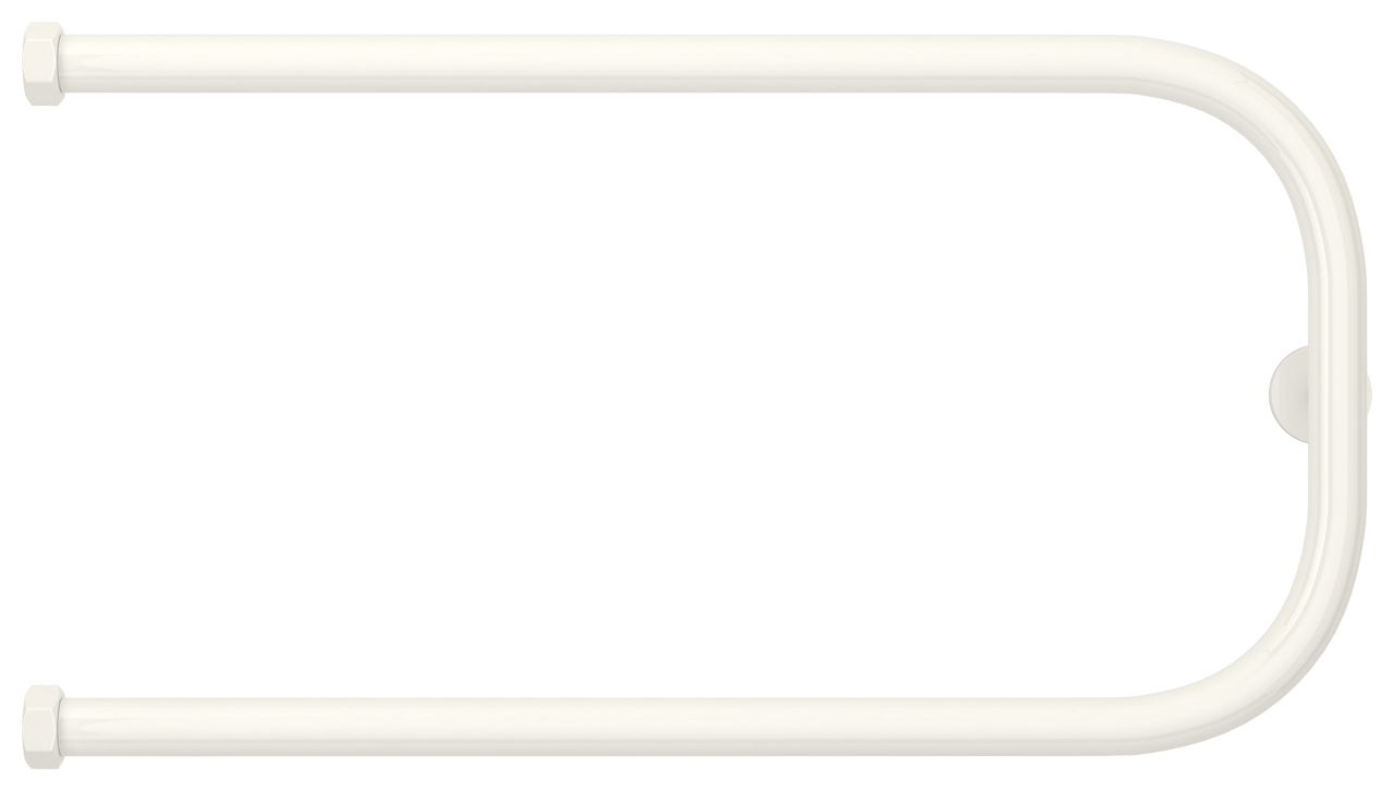 Полотенцесушитель водяной "П-обр.+" 320х650 Н. Г. 1" (Белый)