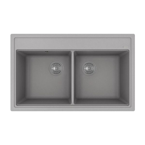 Кухонная мойка Florentina ЛИПСИ 20.370.E0820.307, серый шёлк
