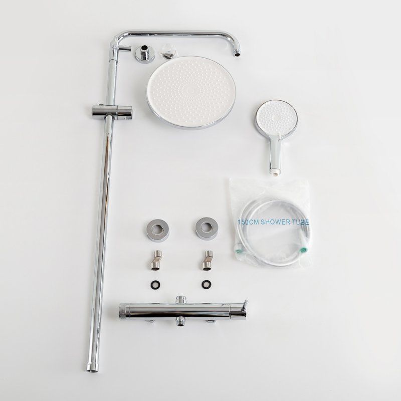 RELAX-CD-NOP Душевая стойка со смесителем, черный матовый, артикул RELAX-CD-NOP