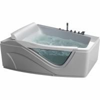 Акриловая ванна Gemy G9056BL 170х130 с гидромассажем Акриловая ванна Gemy G9056BL 170х130 с гидромассажем