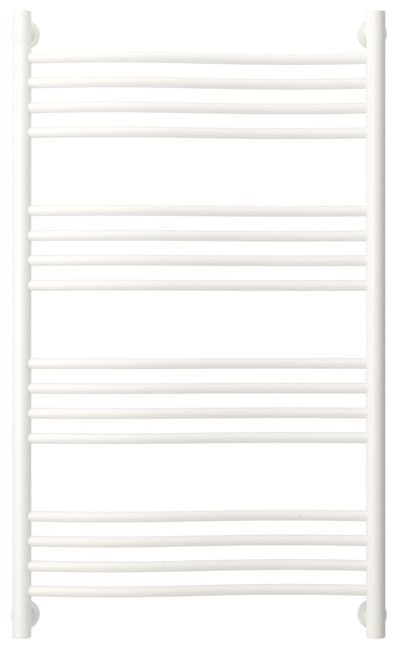 Полотенцесушитель водяной "ФЛЮИД+" 1000х600 (Матовый Белый)