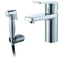 Смеситель для раковины D&K Lessing Rhein DA1322601 с гигиеническим душем Хром