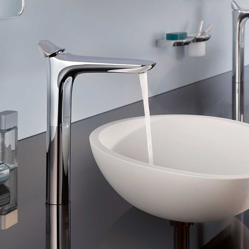 Смеситель для раковины  KLUDI AMBIENTA 532960575 (хром, L-17,9 H-21,3), шт Смеситель для раковины  KLUDI AMBIENTA 532960575 (хром, L-17,9 H-21,3), шт