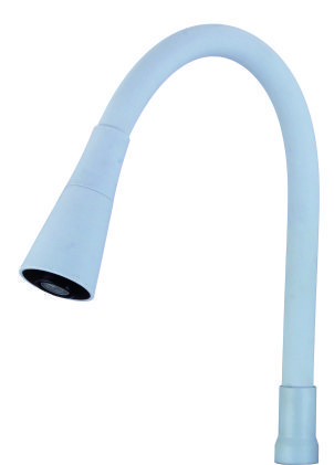 Гибкий излив для кухонного смесителя Savol S-MCG-Q, серый