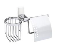 Leine K-5059WHITE Держатель туалетной бумаги и освежителя