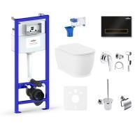 Комплект 10 в 1 Lavinia Boho Bell Pro Rimless 75110493, премиум с пластиковой клавишей