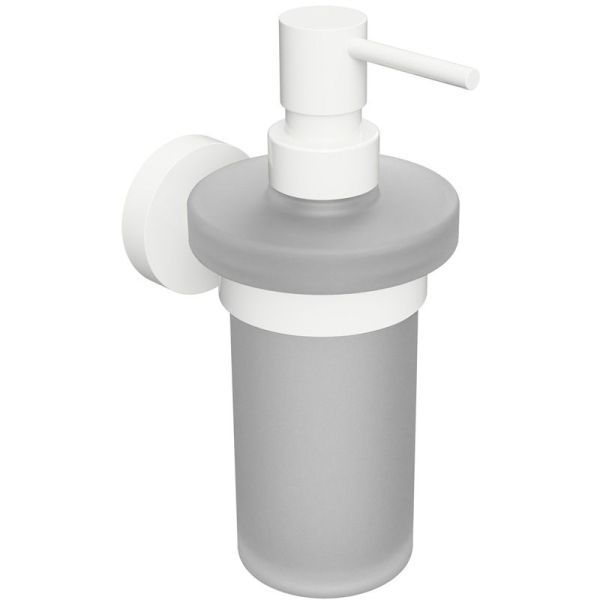 Дозатор для жидкого мыла WHITE настенный, белый